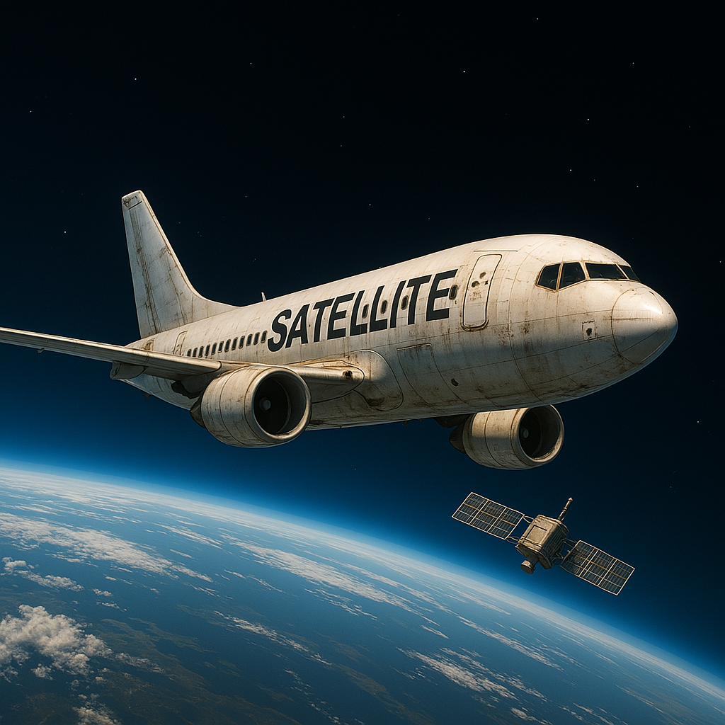 Illustration pour [ALERTE HAUTE ALTITUDE] Vol CA742 déclaré satellite
