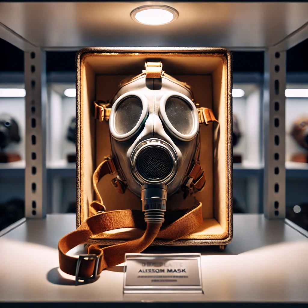 Masque à oxygène collector